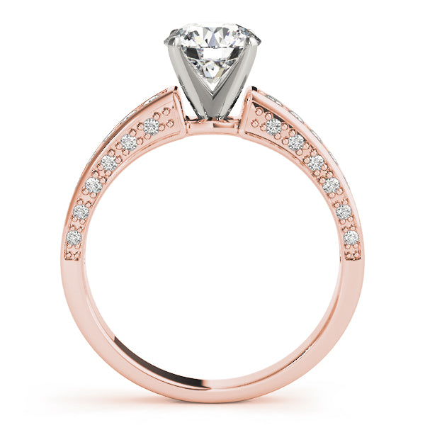 Single Row Prong Set Diamond Engagement Ring · 0.40 ct tw