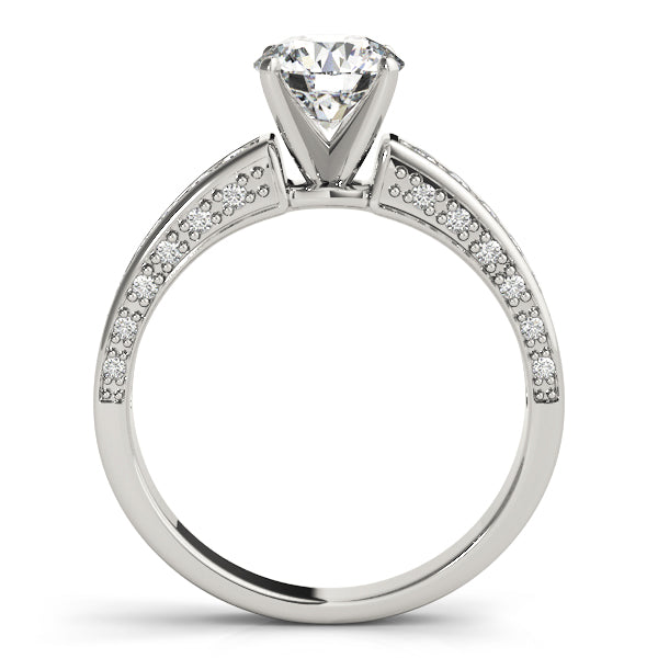 Single Row Prong Set Diamond Engagement Ring · 0.40 ct tw