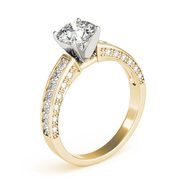 Single Row Prong Set Diamond Engagement Ring · 0.40 ct tw
