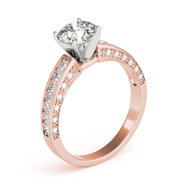Single Row Prong Set Diamond Engagement Ring · 0.40 ct tw