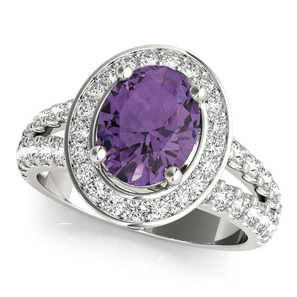 Oval Gemstone Fashion Ring · 1.00 ct tw