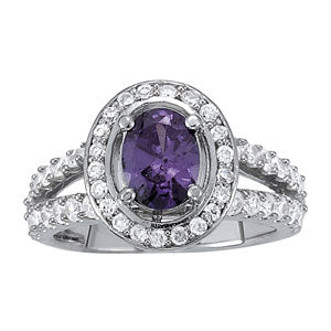 Oval Gemstone Fashion Ring · 0.70 ct tw