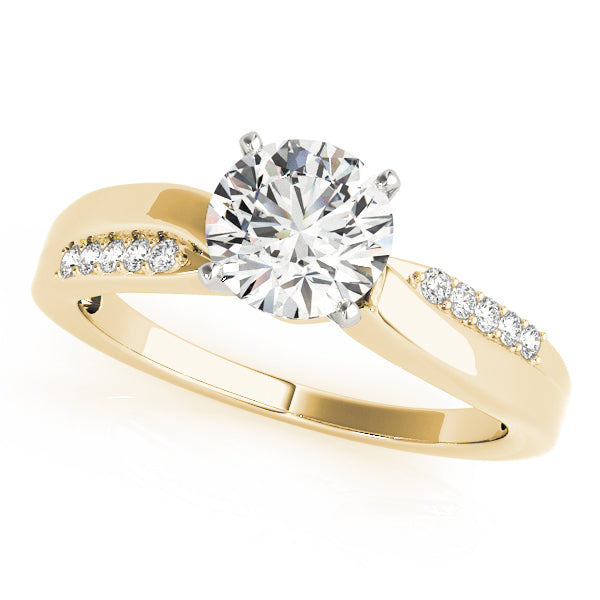 Bypass Diamond Engagement Ring · 0.07 ct tw