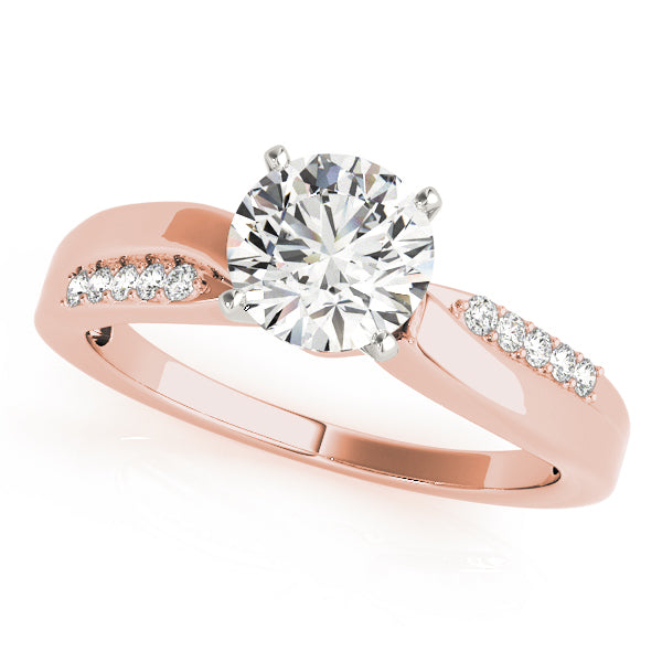 Bypass Diamond Engagement Ring · 0.07 ct tw