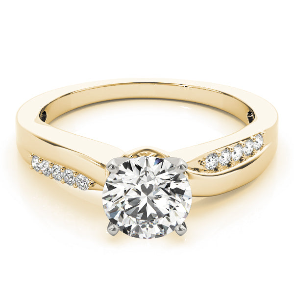 Bypass Diamond Engagement Ring · 0.07 ct tw