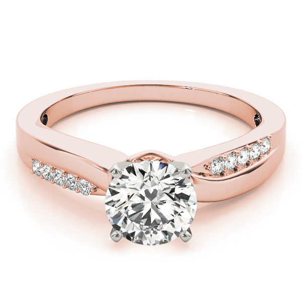 Bypass Diamond Engagement Ring · 0.07 ct tw