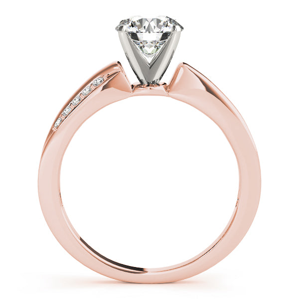 Bypass Diamond Engagement Ring · 0.07 ct tw