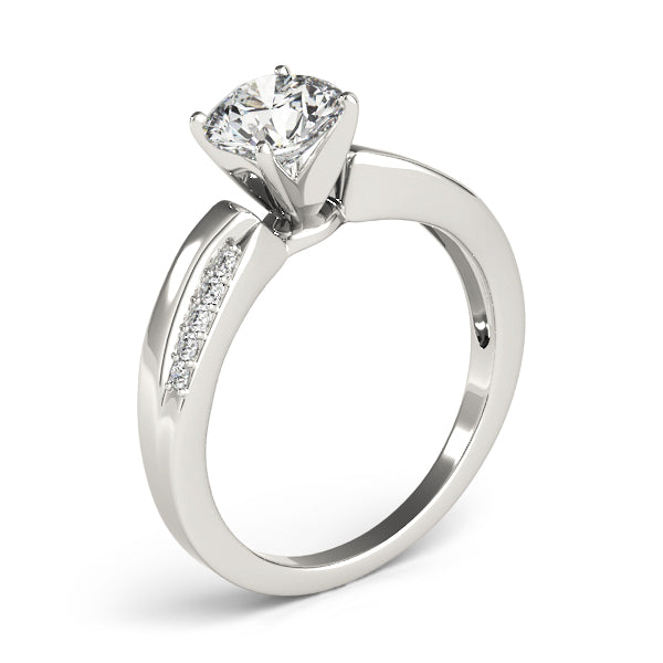 Bypass Diamond Engagement Ring · 0.07 ct tw
