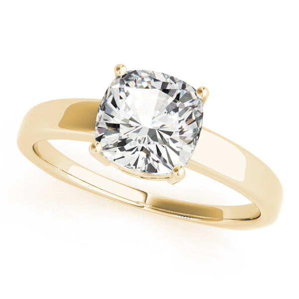 Cushion Diamond Solitaire Engagement Ring · 0.70 ct tw
