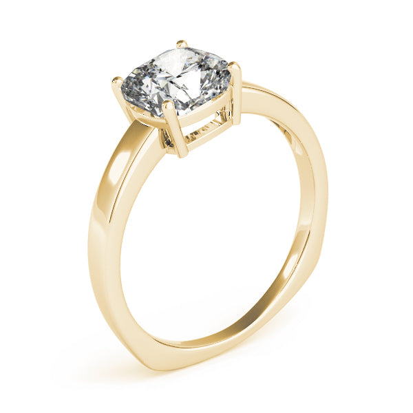 Cushion Diamond Solitaire Engagement Ring · 0.70 ct tw