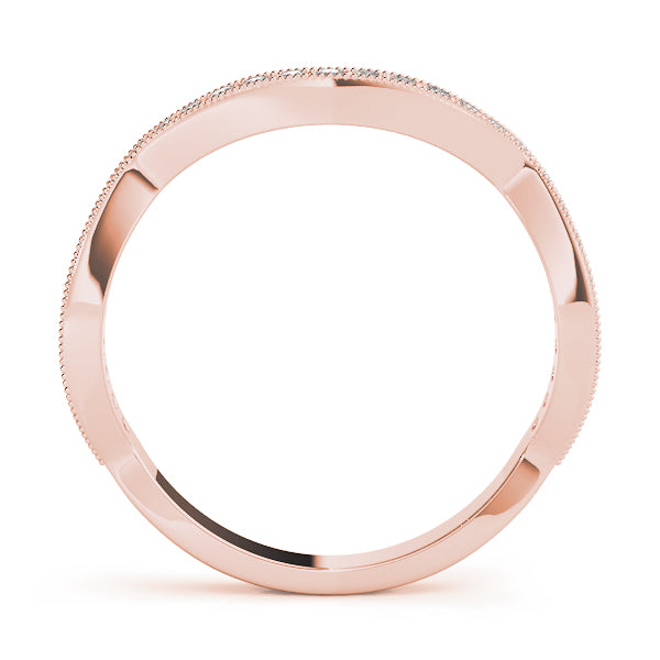 Curved Diamond Wedding Band · 0.23 ct tw