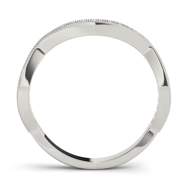 Curved Diamond Wedding Band · 0.23 ct tw