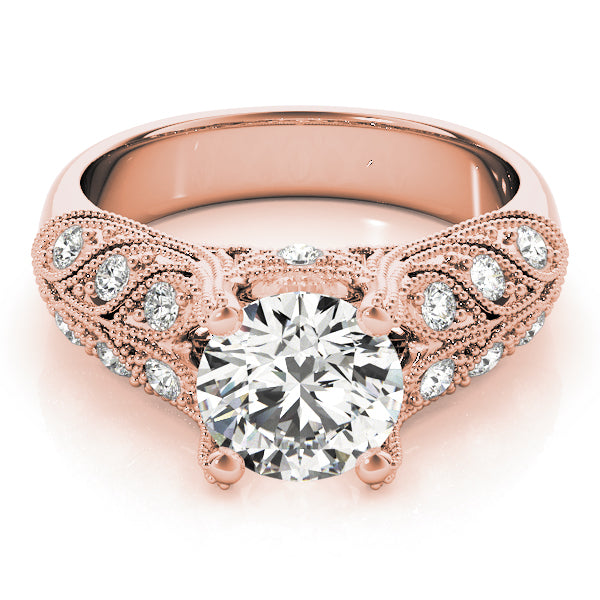 Round Diamond Engagement Ring · 0.70 ct tw