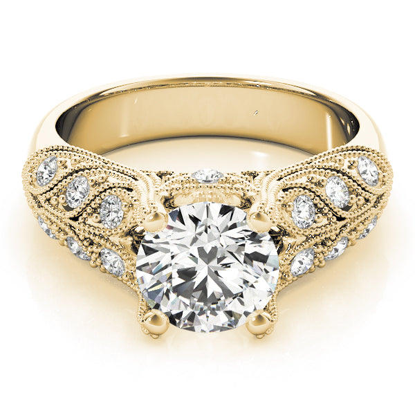 Round Diamond Engagement Ring · 0.70 ct tw