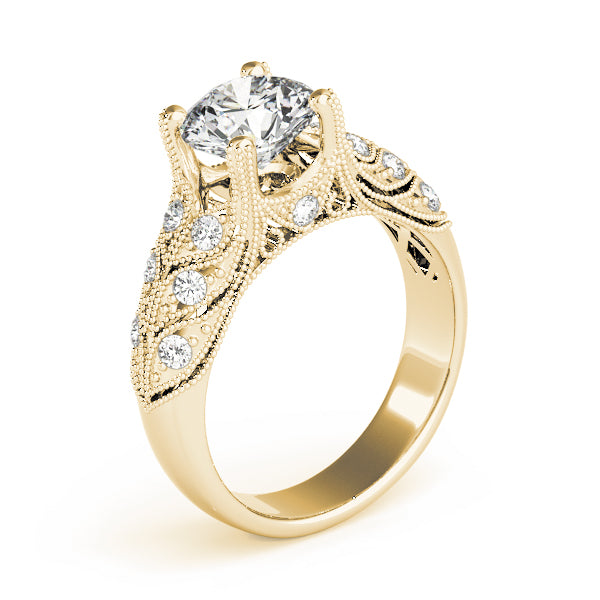 Round Diamond Engagement Ring · 0.70 ct tw