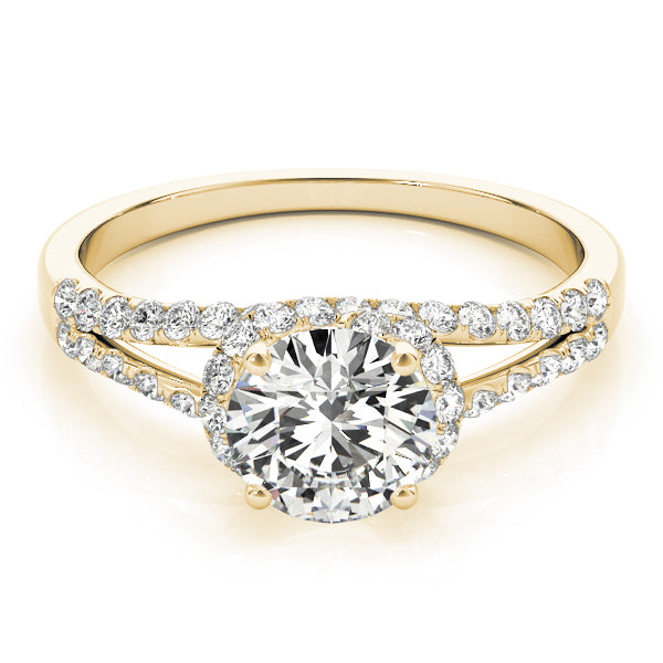 Round Multi-Row Diamond Engagement Ring · 1.34 ct tw