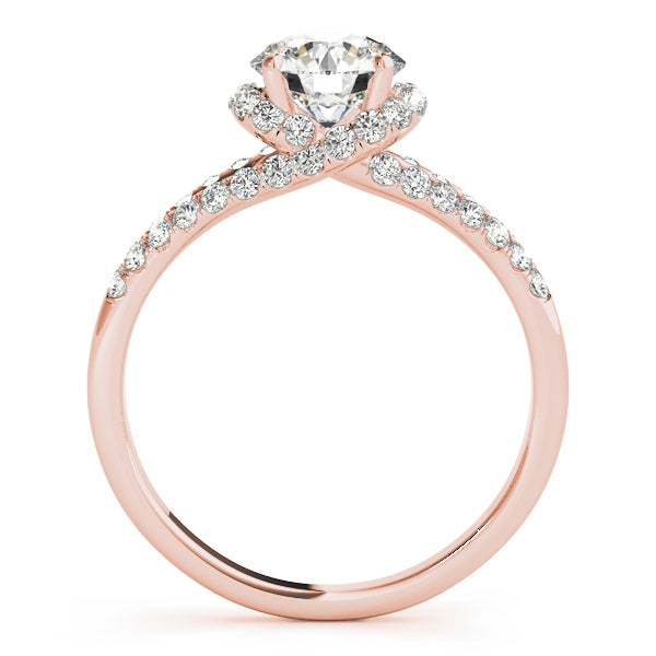 Round Multi-Row Diamond Engagement Ring · 1.34 ct tw