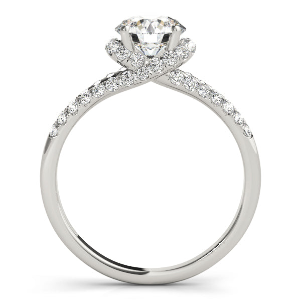Round Multi-Row Diamond Engagement Ring · 1.34 ct tw