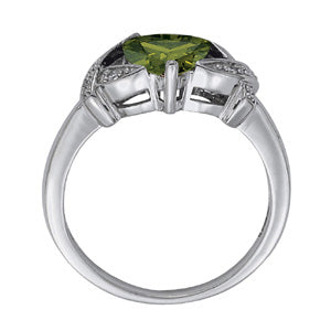 Trillion Gemstone Fashion Ring · 0.03 ct tw