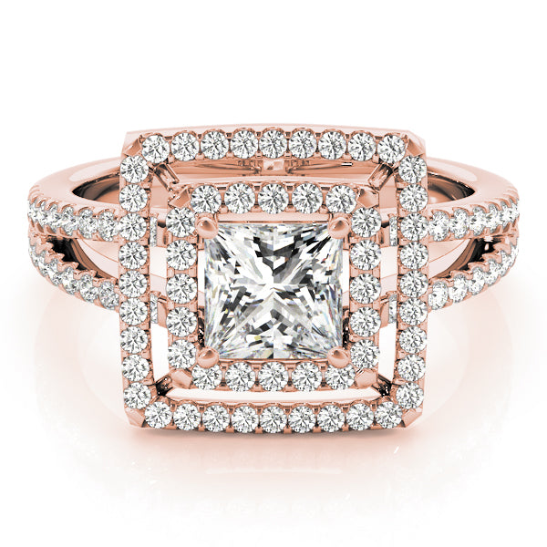 Square Princess & Cushion Gemstone Fashion Ring · 0.57 ct tw