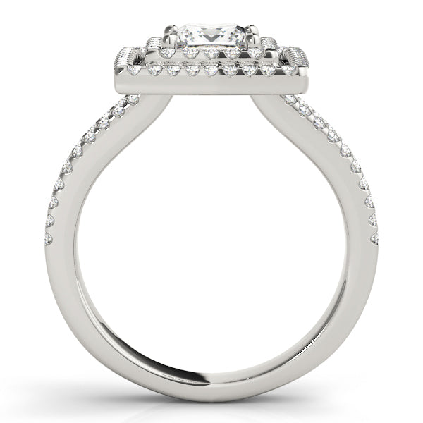 Square Princess & Cushion Gemstone Fashion Ring · 0.57 ct tw