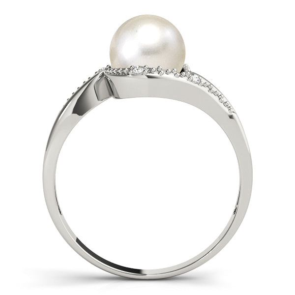 Pearl Gemstone Fashion Ring · 0.03 ct tw