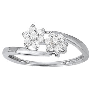 Diamond Cluster Fashion Ring · 0.24 ct tw