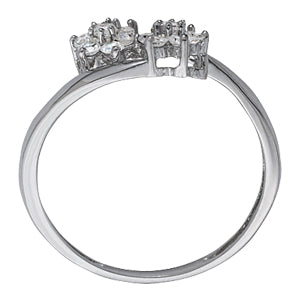 Diamond Cluster Fashion Ring · 0.24 ct tw