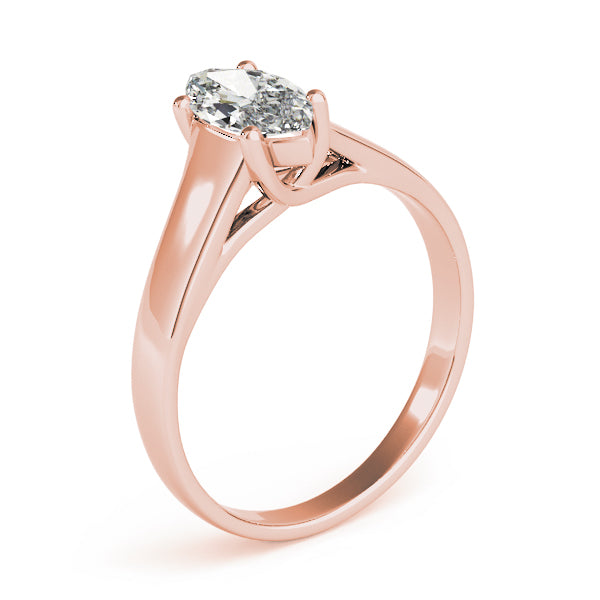 Marquise Diamond Solitaire Engagement Ring · 0.25 ct tw