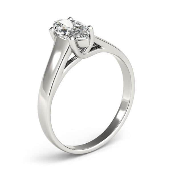 Marquise Diamond Solitaire Engagement Ring · 0.75 ct tw