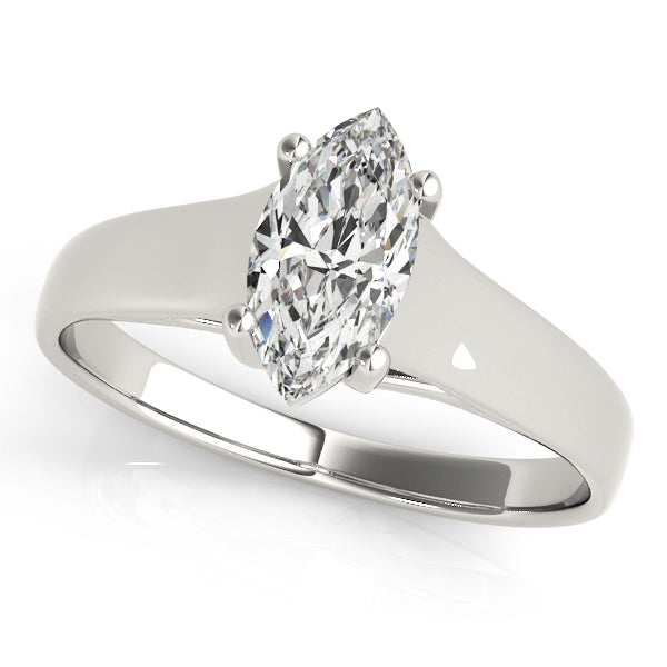 Marquise Diamond Solitaire Engagement Ring · 0.75 ct tw