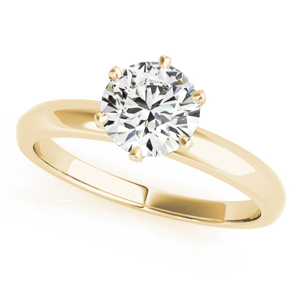 Round Diamond Solitaire Engagement Ring · 0.50 ct tw
