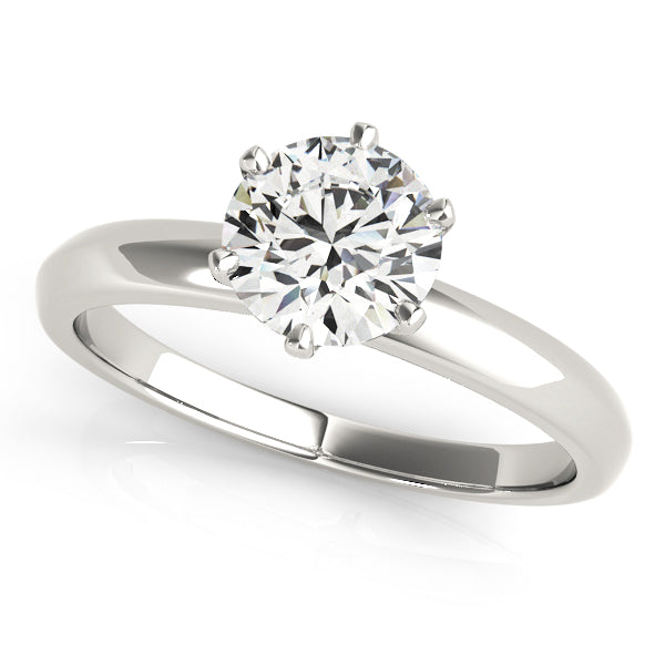 Round Diamond Solitaire Engagement Ring · 0.50 ct tw