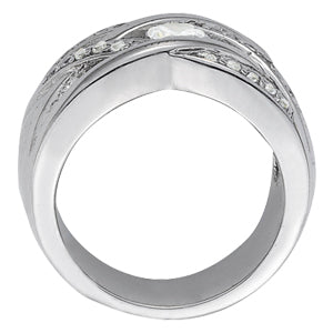 Round Diamond Right Hand Fashion Ring · 0.72 ct tw