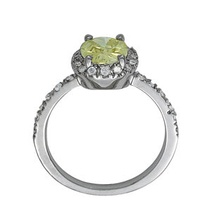 Oval Gemstone Fashion Ring · 0.28 ct tw