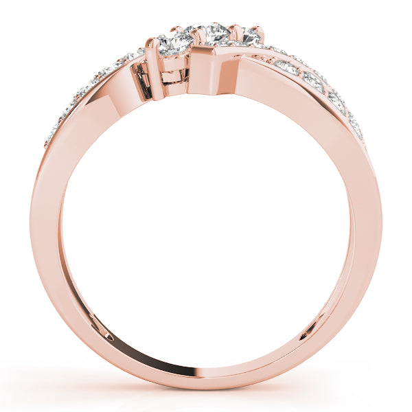 Round Three-Stone Diamond Engagement Ring · 0.50 ct tw