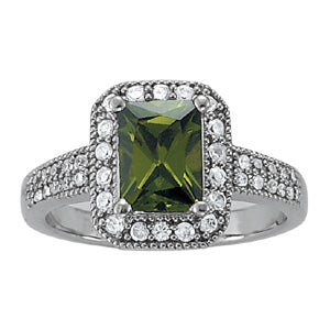 Emerald Gemstone Fashion Ring · 0.28 ct tw