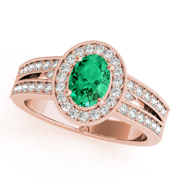 Oval Gemstone Fashion Ring · 0.23 ct tw