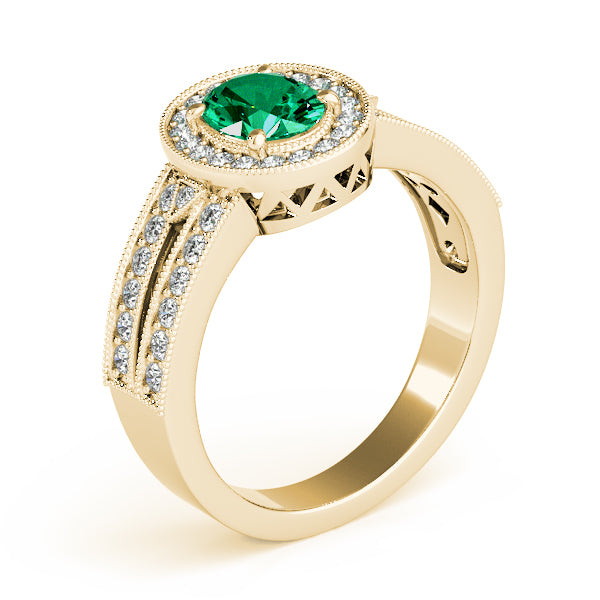 Oval Gemstone Fashion Ring · 0.23 ct tw