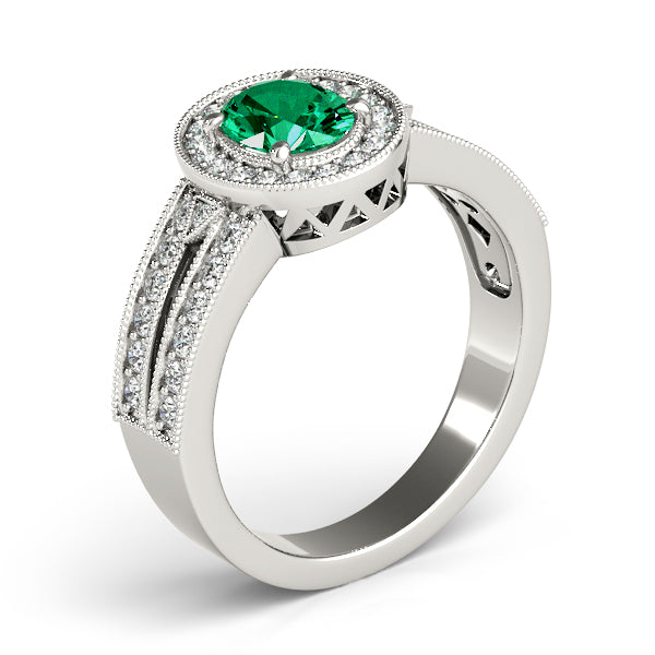 Oval Gemstone Fashion Ring · 0.23 ct tw