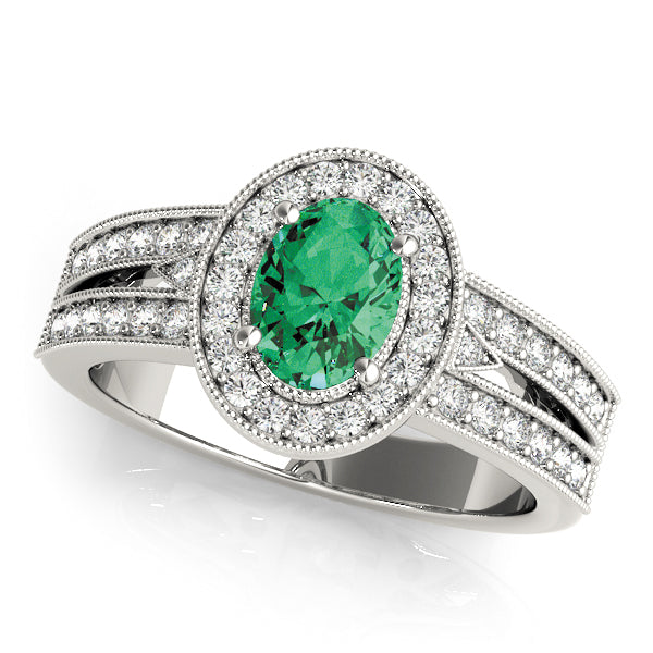 Oval Gemstone Fashion Ring · 0.23 ct tw