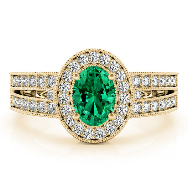 Oval Gemstone Fashion Ring · 0.23 ct tw