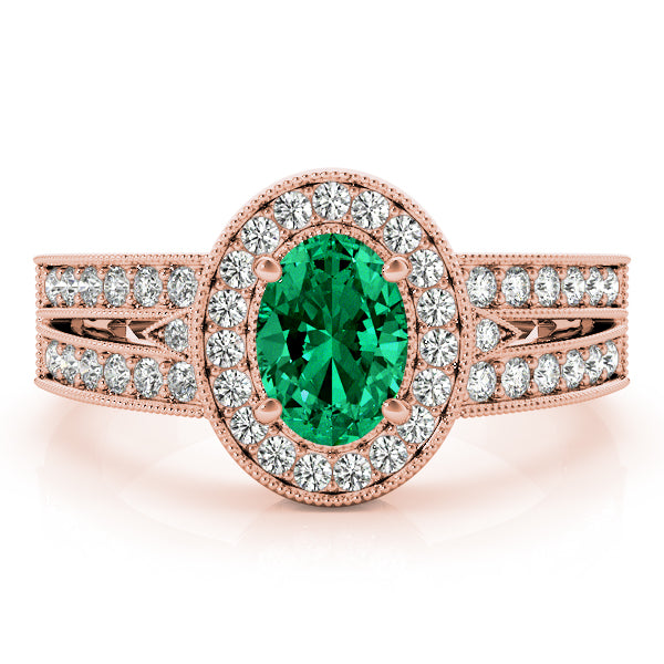 Oval Gemstone Fashion Ring · 0.23 ct tw