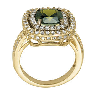 Cushion Princess Gemstone Fashion Ring · 0.85 ct tw