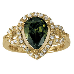 Pear Gemstone Fashion Ring · 0.17 ct tw