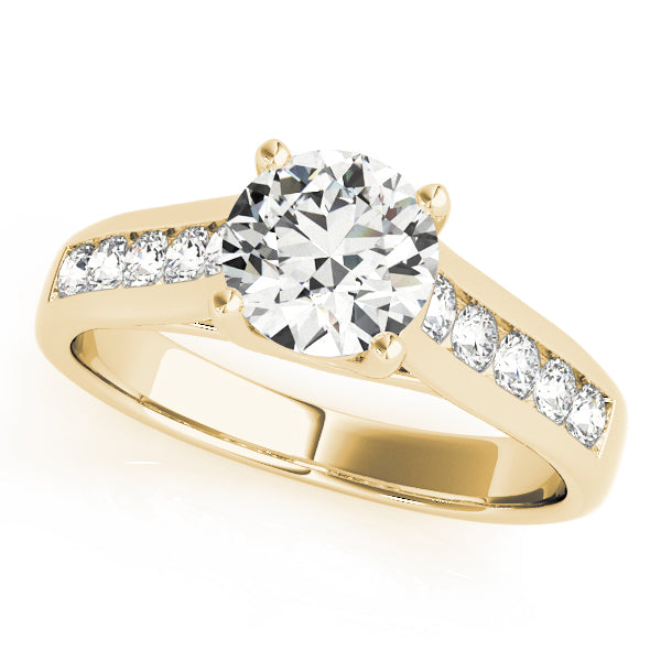 Round Trellis Diamond Engagement Ring · 1.40 ct tw