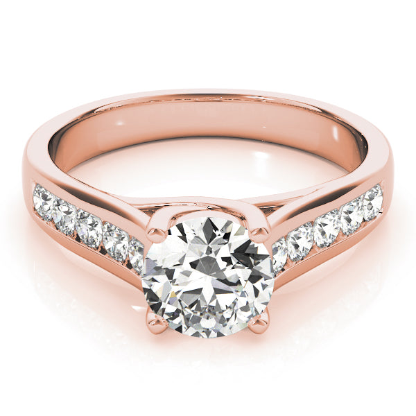 Round Trellis Diamond Engagement Ring · 1.40 ct tw