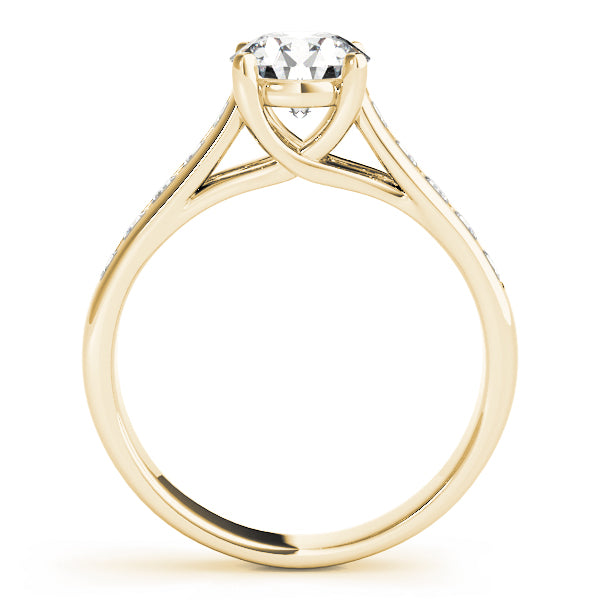 Round Trellis Diamond Engagement Ring · 1.05 ct tw