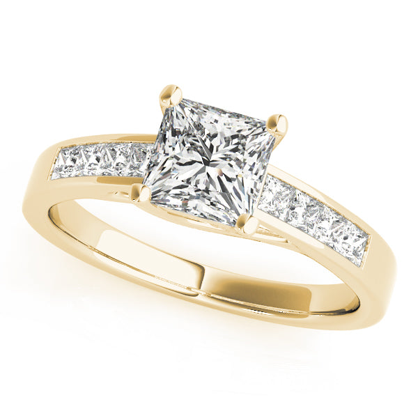 Square Trellis Diamond Engagement Ring · 1.00 ct tw