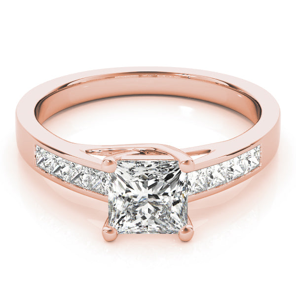 Square Trellis Diamond Engagement Ring · 1.00 ct tw